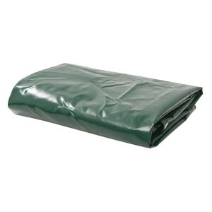 vidaXL brezenta pārklājs, tents, 650 g/m&sup2;, 2x3 m, zaļ&scaron;