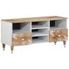 vidaXL TV skapis 100x33,5x46 cm Masīvkoka Mango