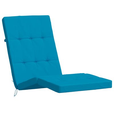 vidaXL dārza krēslu spilveni, 2 gab., oksforda audums, gaiši zili