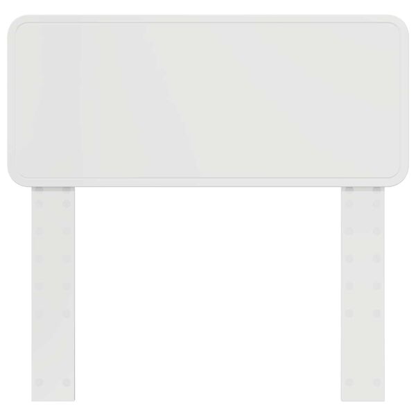 vidaXL Galvgalis Spīdīga Balta 75 cm Inženierijas koks