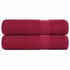 vidaXL roku dvieļi FROGN, 2 gab., bordo, 50x100 cm, 360 g/m&sup2;