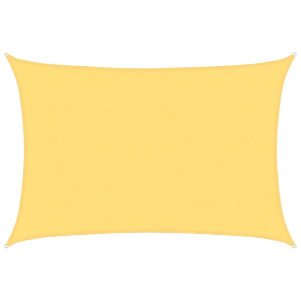 vidaXL saulessargs, 160 g/m², bēšs, 5x6 m, HDPE