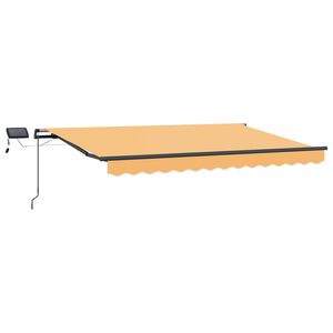 vidaXL Nolokāms markīze Smil&scaron;u 300 x 250 cm Audums un alumīnijs