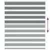 vidaXL žalūzijas zebra 125x100 cm auduma platums 120,9 cm poliesters