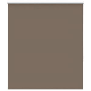 vidaXL Rullo žalūzija kafijas 130x130 cm auduma platums 126,6 cm