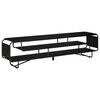 vidaXL Televizora stends 180 x 36 x 45 cm Melns ozols