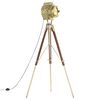 vidaXL grīdas lampa uz statīva, mango masīvkoks, 193 cm