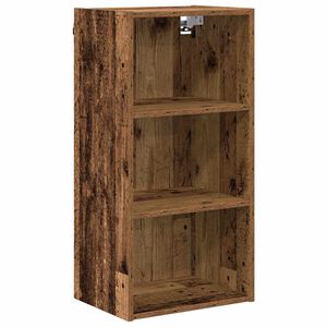vidaXL Piekarams skapītis ar uzglabā&scaron;anu Vecs koks 40 x 29,5 x 80 cm