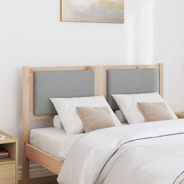 vidaXL Galvgalis Cits Brūna 135 cm Priedes masīvkoks