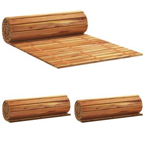 vidaXL Dārza ceļ&scaron; 3 gab. Dabiska 200 x 50 cm Cietā akācijas koks