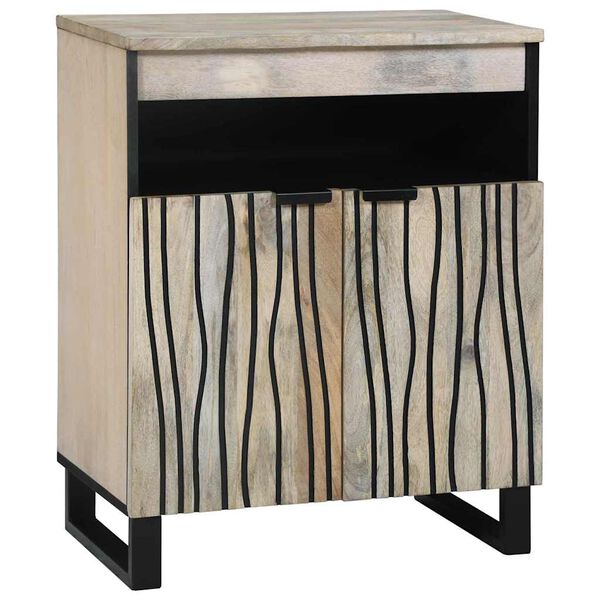 vidaXL Mediju uzglabā&scaron;anas skapji un plaukti Balts un melns