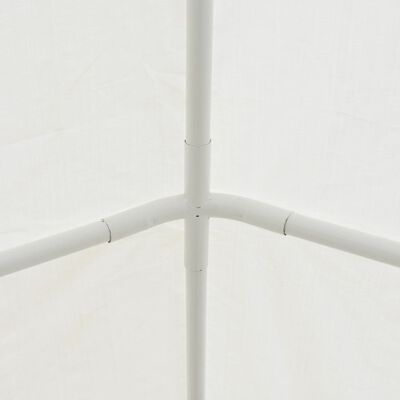 vidaXL svinību telts, 2x5 m, balts PE