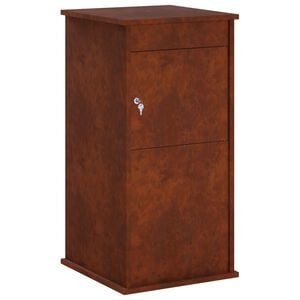 vidaXL pastkastei Rūsa 50 x 52 x 100 cm Novecināts tērauds