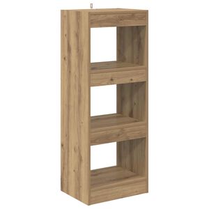 vidaXL Grāmatplaukts 3 līmeņi 37 x 30 x 103 cm Inženierijas koks