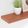 vidaXL Sienas plaukts 4 pcs Sarkana 80 x 23,5 x 4 cm Inženierijas koks