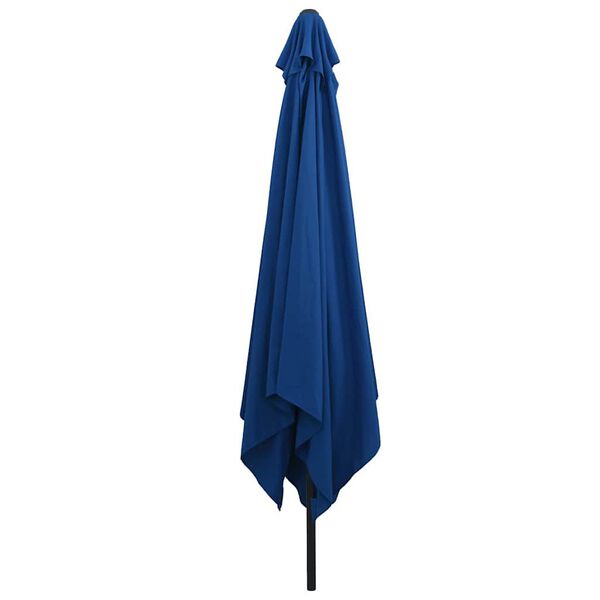 vidaXL Dārza parasols Azurblau 295 x 295 x 245 cm