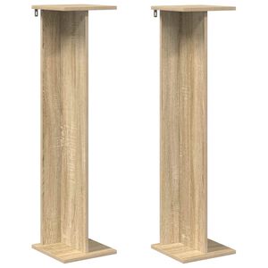 vidaXL Augu statīvs Sonoma ozols 25 x 25,5 x 100,5 cm