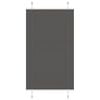vidaXL kroku žalūzija melna 75x100 cm auduma platums 74,4 cm