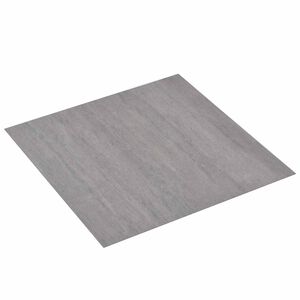 vidaXL Grīdas dēļi Tum&scaron;i pelēks melange 5,11 m&sup2; 55 gab. PVC