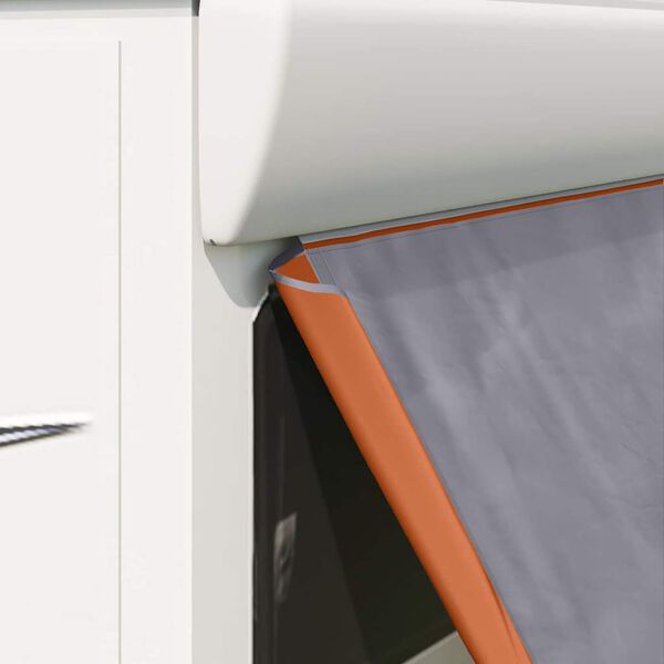 vidaXL Bagāžnieka telts Pelēka un oranža 190 x 150 x 185 cm tafta