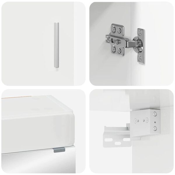 vidaXL Vannas istabas mēbeļu komplekts TULUM Inženierijas koks