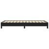 vidaXL gultas rāmis, melns, 80x200 cm, mākslīgā āda
