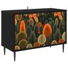 vidaXL Televizora skapī&scaron;a ZAANDAM 69 x 33 x 50,5 cm Melns ozols