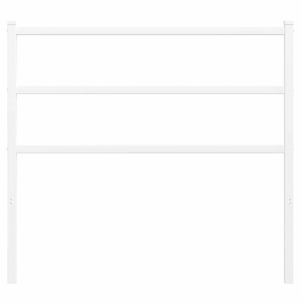 vidaXL rezerves galvgalis, balts, 107 cm