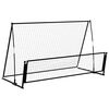 vidaXL futbola atsitiena vārti, 202x104x120 cm, tērauds