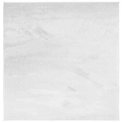 vidaXL paklājs OVIEDO, īsa spalva, pelēks, 240x240 cm