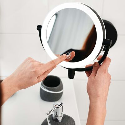 RIDDER kosmētikas spogulis Shuri, ar LED un skārienjutīgu slēdzi