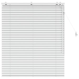 vidaXL Venēcijas žalūzija Balts 110 x 130 cm 35 mm