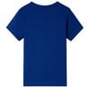 Bērnu T-krekls ar īsām piedurknēm, tumši zils, 92
