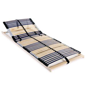 vidaXL gultas redeles, 42 līstītes, 7 zonas, 70x200 cm