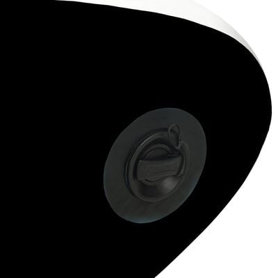 vidaXL piepūšams SUP dēlis, 320x76x15 cm, melns