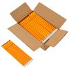 vidaXL HB zīmuļi &Oslash; 0,7 x 18,5 cm Dzeltena Ciets popļu koks