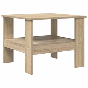 vidaXL Kafijas galdiņ&scaron; Sonoma ozols 57 x 55 x 45 cm Inženierijas koks