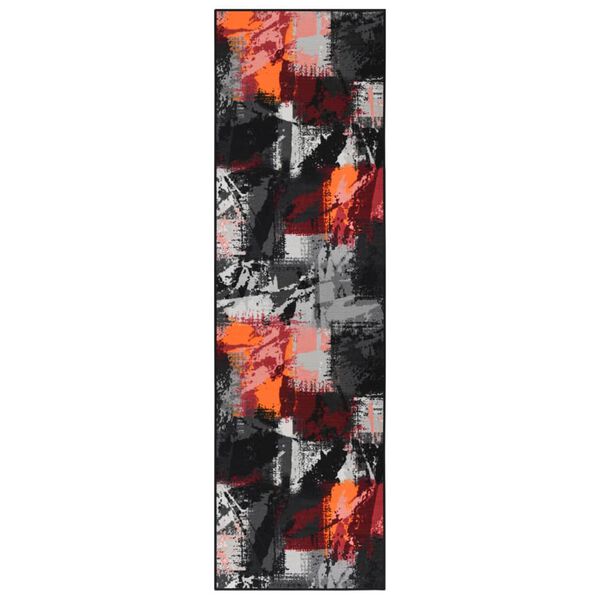 vidaXL paklāja celiņ&scaron;, daudzkrāsains, 80x350 cm