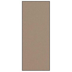 vidaXL Durvju paklājs Bežs un melns 120 x 300 cm 100% poliamīds
