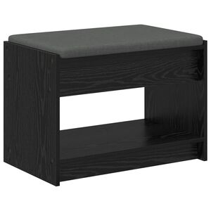 vidaXL Zāles sols Melnais Ozols 63 x 38 x 45 cm