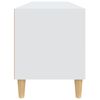 vidaXL TV skapītis, 100x34,5x44,5 cm, inženierijas koks, balts