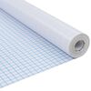 vidaXL loga plēve, matēta, strīpas, 0,9x10 m, PVC