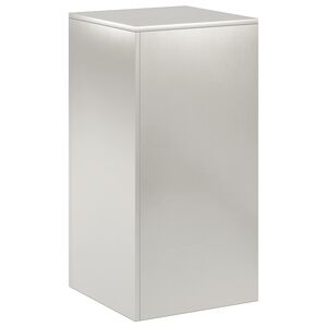 vidaXL Augu statīvs Sudraba 40 x 40 x 80 cm Tērauds