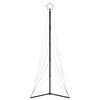 vidaXL LED Ziemassvētku eglīte 525 LED Zila 302 cm