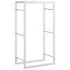 vidaXL malkas statīvs, 50x28x94 cm, nerūsējo&scaron;ais tērauds