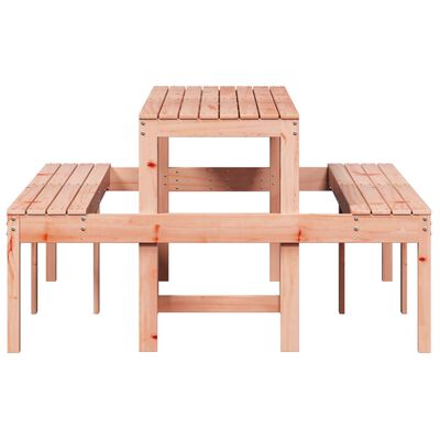 vidaXL piknika galds, 160x134x75 cm, Duglasa egles masīvkoks