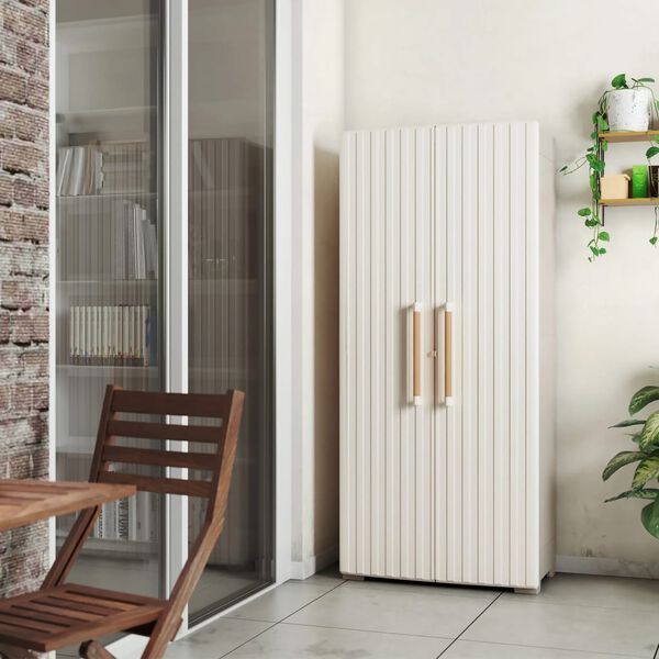 Keter skapis Groove, daudzfunkcionāls, bē&scaron;s un smil&scaron;u krāsas