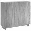 vidaXL Bufete Pelēks Sonoma 85.5 x 31 x 75 cm Inženierijas koks