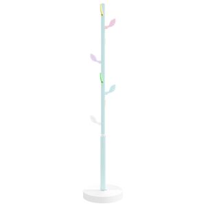 vidaXL mēteļu pakaramais, zils, 172 cm, pulverkrāsota dzelzs