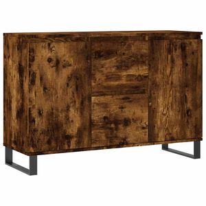 vidaXL kumode, ozolkoka krāsa, 101,5x35x70 cm, inženierijas koks